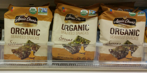Target Shoppers! Annie Chun’s Organic Seaweed Snacks Only 62¢