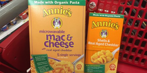 Target: Annie’s Microwavable Mac & Cheese 5 Count Packs ONLY $1.50 (Reg. $4.99) & More