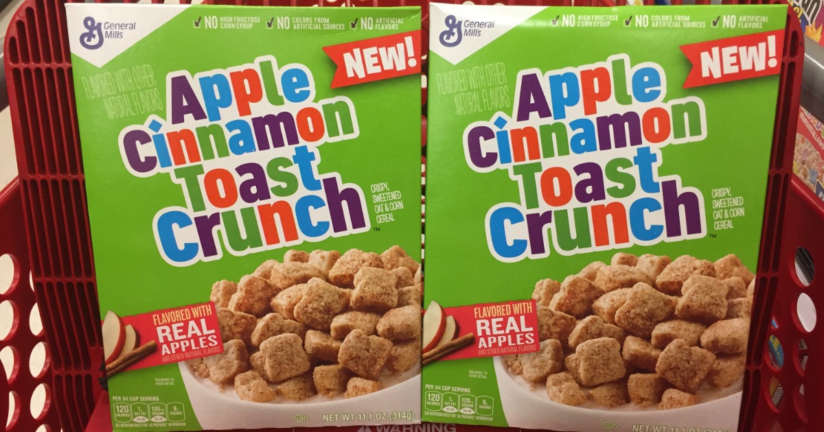 Target: Apple Cinnamon Toast Crunch Cereal Only $1.39