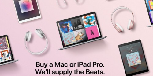 Apple Store: FREE Beats Headphones for Students, Parents, & Teachers with Qualifying Purchase