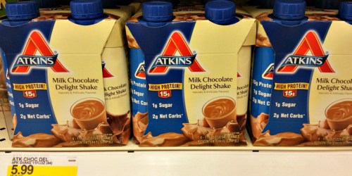 Target: Hot Deals on Atkins Shakes, Zantac & More (After Gift Card & Cash Back)