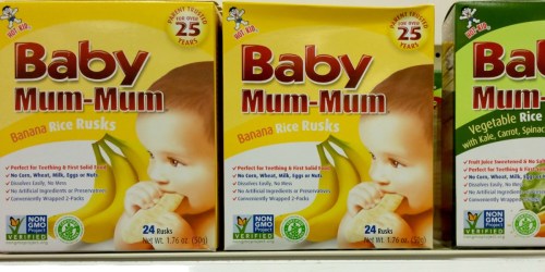 Got a Teething Baby? Score Baby Mum-Mum Biscuits for Only $1.64 at Target