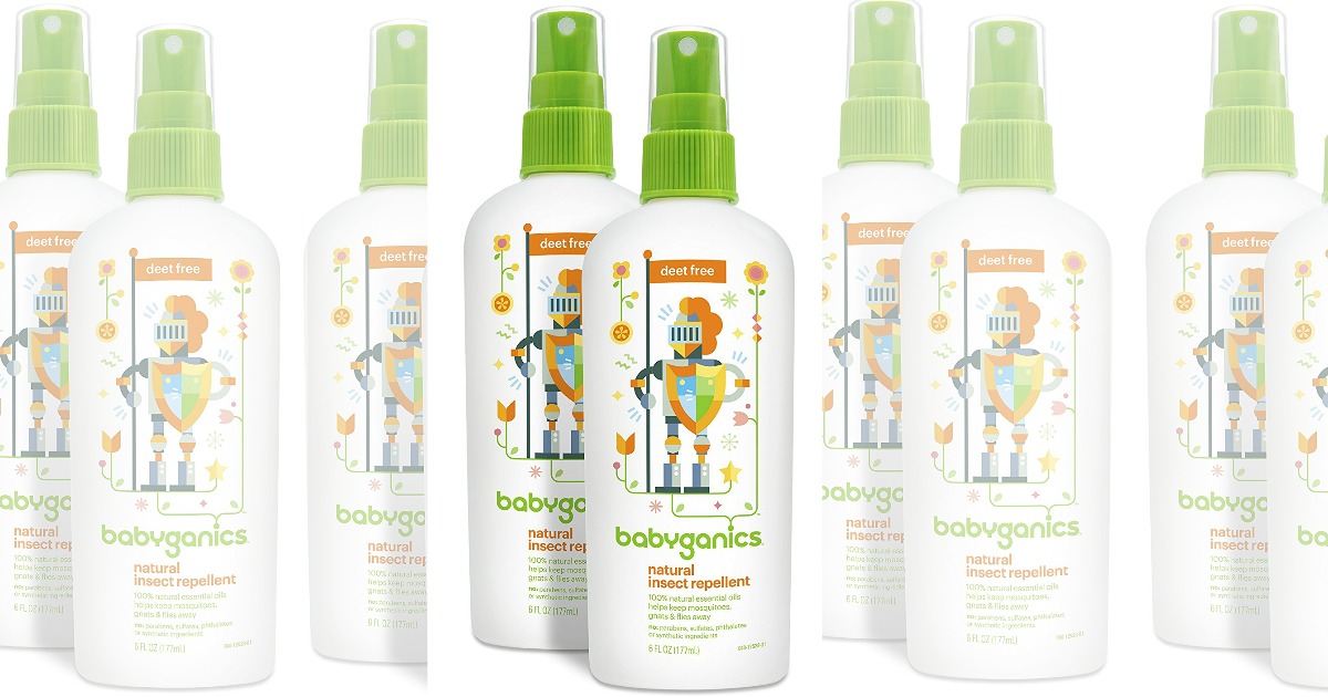 Amazon Babyganics DEETFree Insect Repellent 2Pack Just 8.69 Shipped