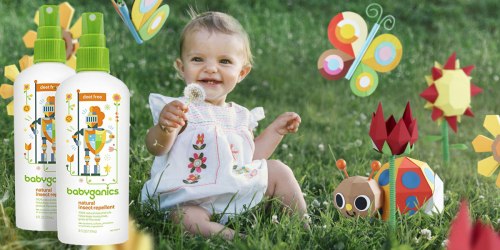 Amazon: 2-Pack Babyganics DEET-Free Insect Repellent Only $3.80 Shipped (Just $1.90 Each)