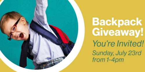 Verizon Wireless Zone Stores: FREE Backpack AND School Supplies (July 23rd 1PM-4PM)