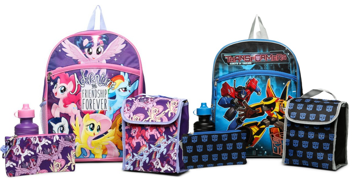 4Piece Backpack Sets as Low as ONLY 9 Shipped