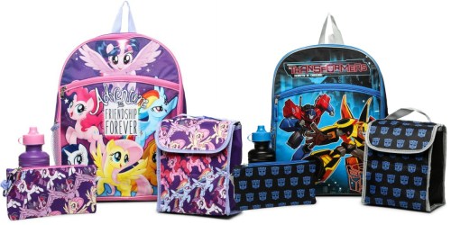 4-Piece Backpack Sets as Low as ONLY $9 Shipped
