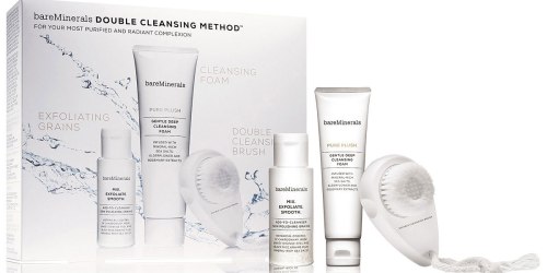Macy’s: BareMinerals Double Cleansing Method Kit Just $19.50 Shipped (Regularly $39) + More
