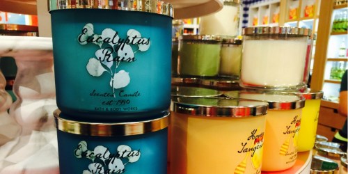 Bath & Body Works: 3-Wick Candles As Low As $8.75 Each (Regularly $22.50) + More