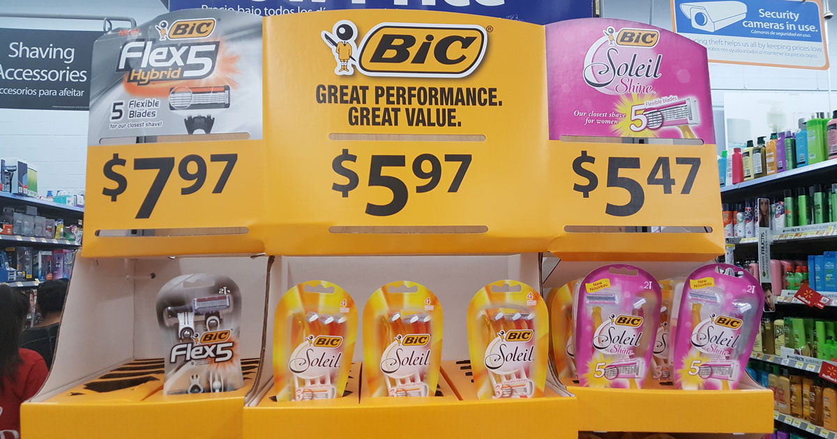 $4 bic razor coupon