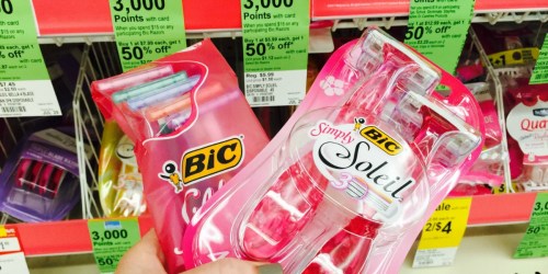 Walgreens: BIC Disposable Razor Packs Only $1.29 (After Rewards)