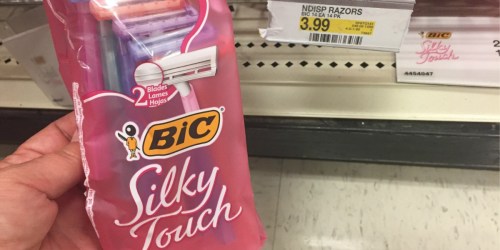 Target: BIC Silky Touch Disposable Razors 14ct ONLY $1.99 + More
