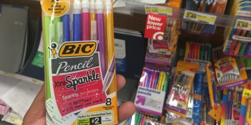 Target: Bic Sparkle Mechanical Pencils 8-Count Just 27¢ Each (Only 3¢ Per Pencil)