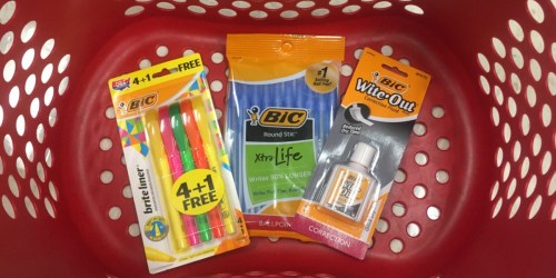 Yay!! New $1/2 BIC Stationery Product Printable Coupon = School Supplies Under 50¢