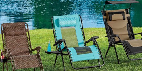 Big Lots: Up to $40 Off Your Purchase = Zero Gravity Chairs Just $42.49 (Regularly $70) & More