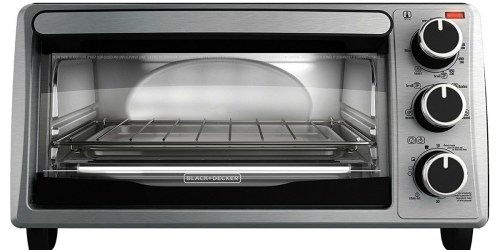 Amazon: Black & Decker 4-Slice Toaster Oven Only $19.99 (Best Price)