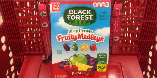 Target: Black Forest Fruit Medleys 22-Count Just $2.09 (ONLY 10¢ Per Pouch!)