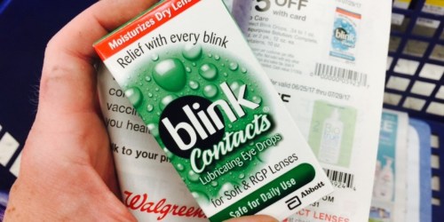 Walgreens: Blink Lubricating Eye Drops Only 29¢ (Regularly $8.49)