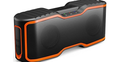 Amazon: Waterproof & Portable Bluetooth Speaker Only $36.99 Shipped (Regularly $50+)