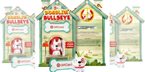 Target Bobblin’ Bullseye Gift Cards as Low as $5 Shipped (Includes FREE Bullseye Toy)