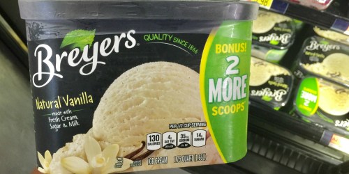 Walmart Shoppers! 75¢ Cash Back from Ibotta w/ ANY Breyers Ice Cream Purchase