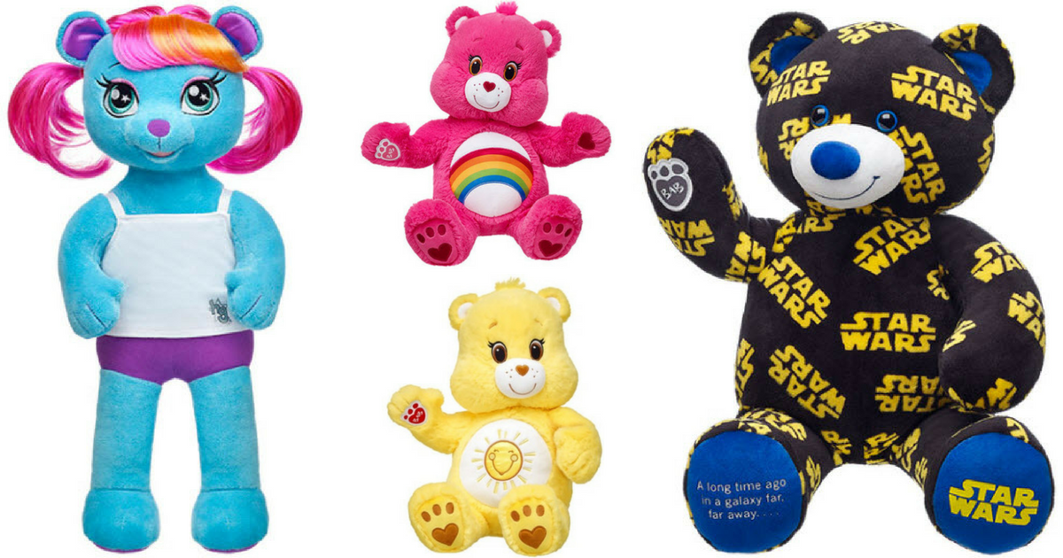 Build A Bear Workshop Select Bears Just 8 Each Shipped Today Only   Build A Bear 1 