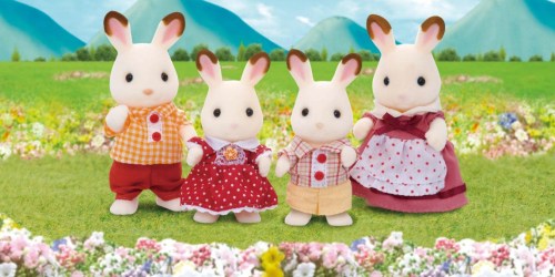 Calico Critters Hopscotch Rabbit Family Only $9.52 (Regularly $24.99)