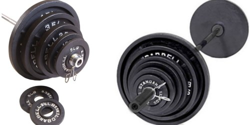 Walmart: CAP Barbell 300-Pound Olympic Set w/ Bar Only $189.99 (Regularly $400)