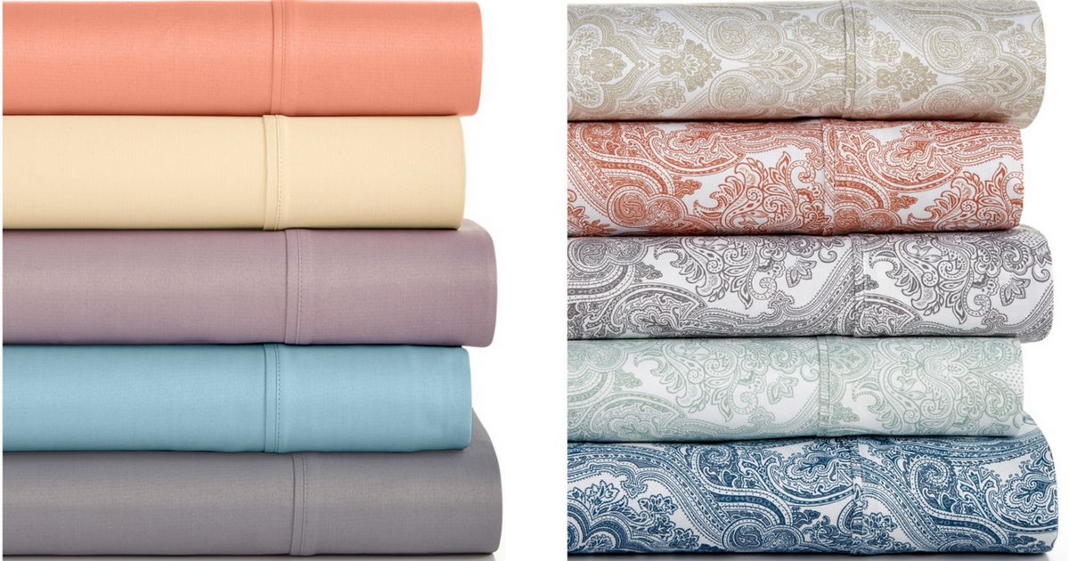 Caprice 4Piece Sheet Sets Just 19.99 (Regularly 100120)