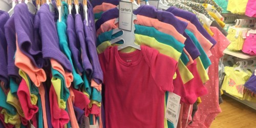 Carter’s: Up to 40% Off Clearance = Bodysuits ONLY $1.20 Each + More