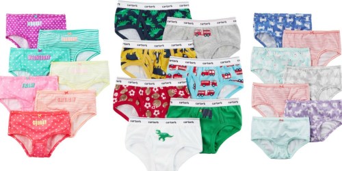 Carter’s: Buy One Get One Free Underwear, Socks & More + Free Shipping On All Orders