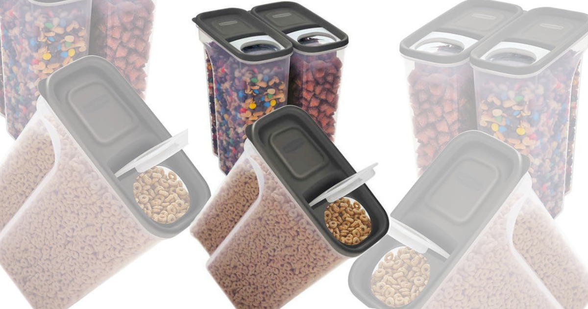 Costco Rubbermaid Cereal Keepers 3Pack Only 8.99 Shipped (Just 3 Each)
