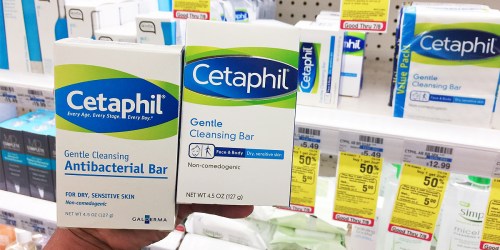 CVS: Cetaphil Bar Soap Only $1.62 Each After Extra Bucks (Regularly $5.49) – No Coupons Needed