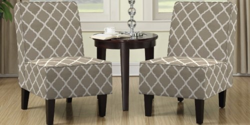 TWO Accent Chairs Only $164.47 Shipped (Regularly $430) – Just $82 Each