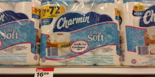 Target.com: Charmin Toilet Paper 54 Mega Rolls ONLY $35.97 Shipped (No Leaving Home!)