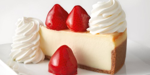 Two FREE Cheesecake Slices w/ $25 The Cheesecake Factory Gift Card Purchase (Live Now)