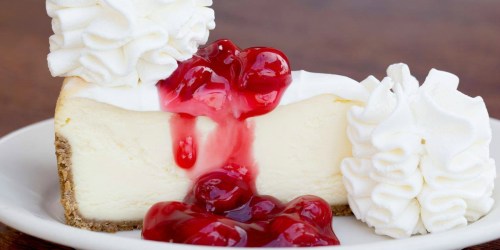 Two FREE Cheesecake Slices with $25 The Cheesecake Factory Gift Card Purchase