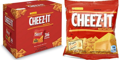 Amazon: Cheez-It Crackers 36-Count Pack Only $8.20 Shipped (Just 23¢ Per Pack)