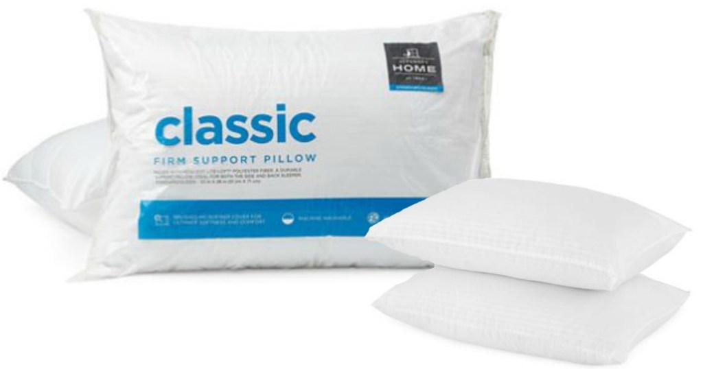 JCPenney 2Pack Classic Home Pillows ONLY 7 (Just 3.50 Each) • Hip2Save