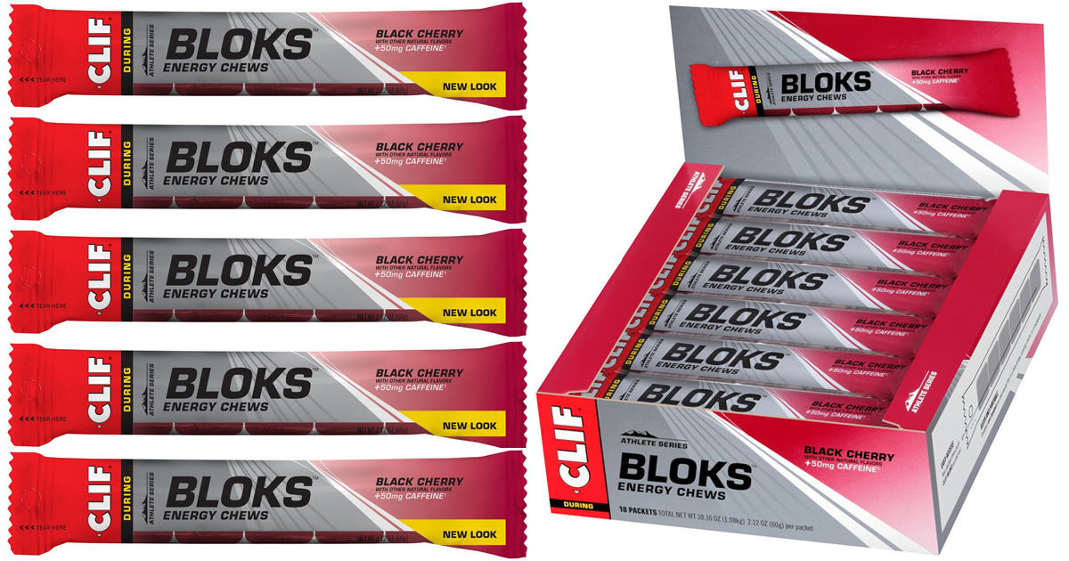 Amazon CLIF Bloks Energy Chews 18Count Box Only 21.62 Shipped