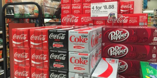 Target Shoppers! ALL Soda 12-Pack Cans & 8-Pack Bottles as low as $2.22 Each (Select Areas)
