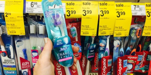 Walgreens: Colgate 360 Toothbrush ONLY 49¢ After Ibotta & Digital Coupon (Regularly $4.49+)