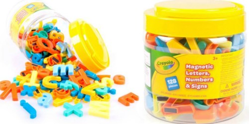 Walmart: Crayola 128-Piece Letter Magnet Set Just $8.68