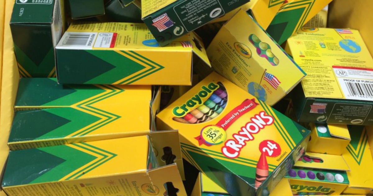 ToysRUs Crayola Crayons 24 Count Boxes ONLY 33 Each More In Store   Crayola Crayons3 