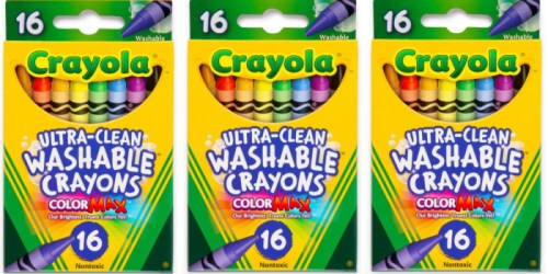 Hollar: 50¢ Crayola Washable Crayons, $10 Backpack 5-Piece Bundles & More
