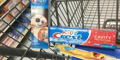 Walmart: Crest Kid’s Toothpaste ONLY 94¢ + More