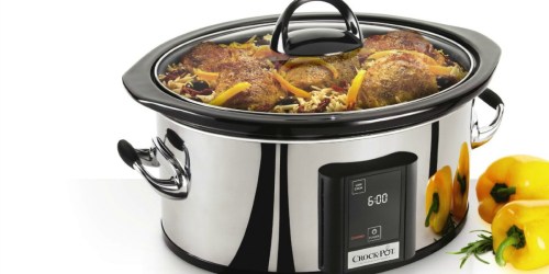 Crock-Pot 6.5-Quart Programmable Touchscreen Slow Cooker Just $55.19 Shipped (Regularly $119.99)