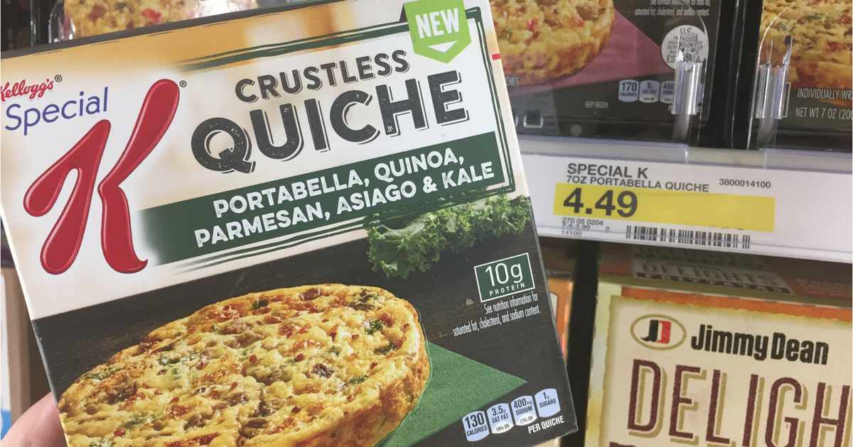 Target: Special K Crustless Quiche Only $2.69 - NO Coupons Needed