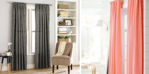 Target.com: 30% Off All Curtains = Panels Starting at Just $11.89