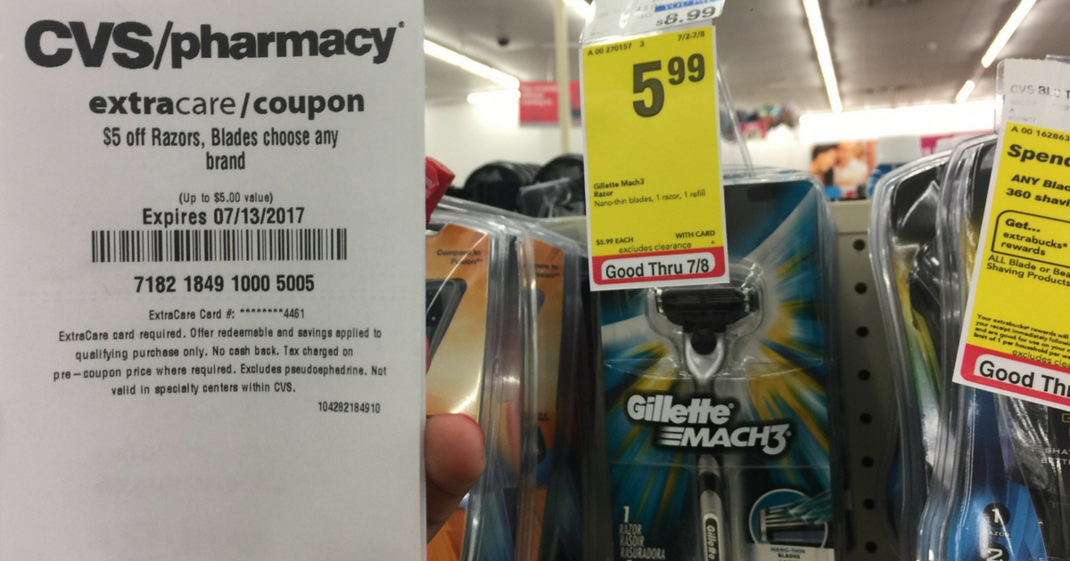 CVS Shoppers! Possibly Score FREE Gillette Razor, FREE Crest Mouthwash